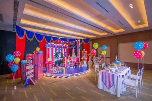 儿童生日派对布置简单装饰效果图 4款儿童家庭生日聚会气球布置策划