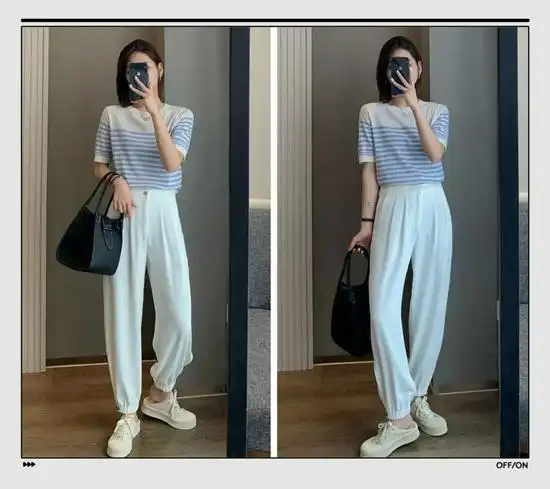 白裤子显胖?从选款,搭配,风格三方面教你穿,显瘦又时髦