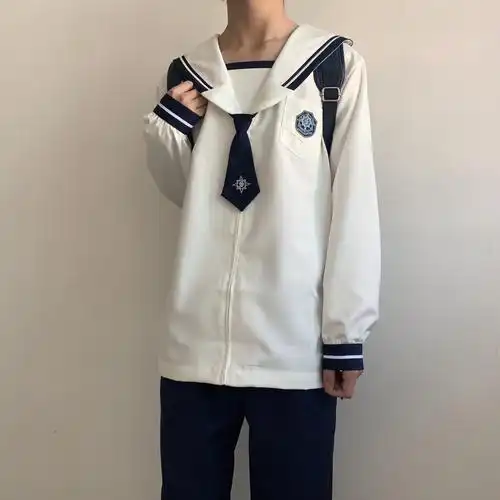 现货dk刺绣原创制服神明水手男生川崎jkjk