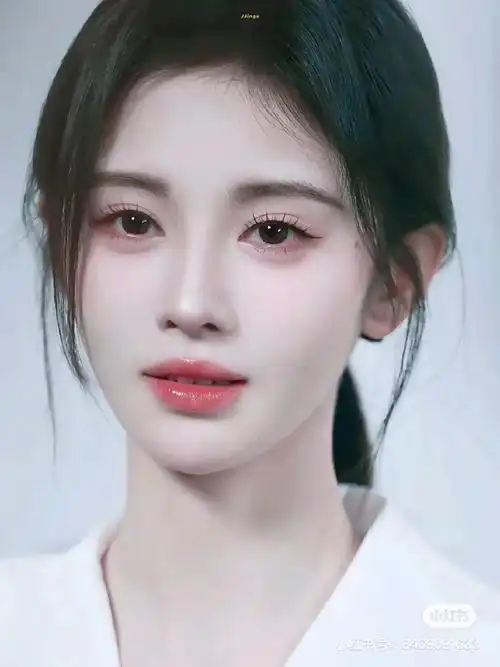 我琢磨了一下鞠婧祎妆容的变化