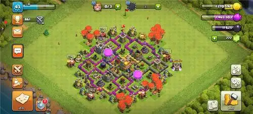 7本最强七本阵容,部落冲突阵型分享,7本最强七本阵容分享链接,7本最强