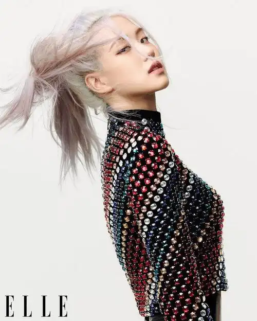 blackpink黑色系造型又酷又飒写真图片611