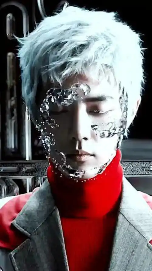 这银发太绝了肖战超a肖战动态壁纸