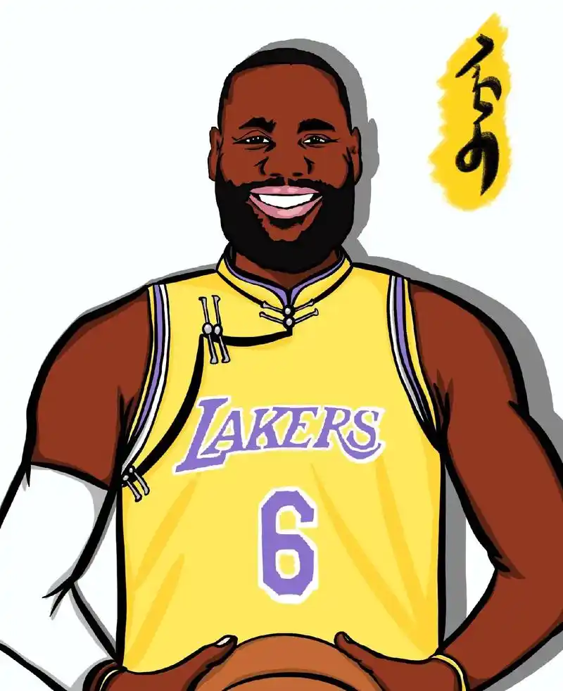 蒙古元素插画#照片转手绘 #欢迎取图 #詹姆斯 - 抖音