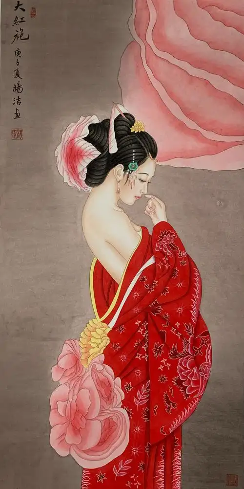 画家杨洁当代人物画名家