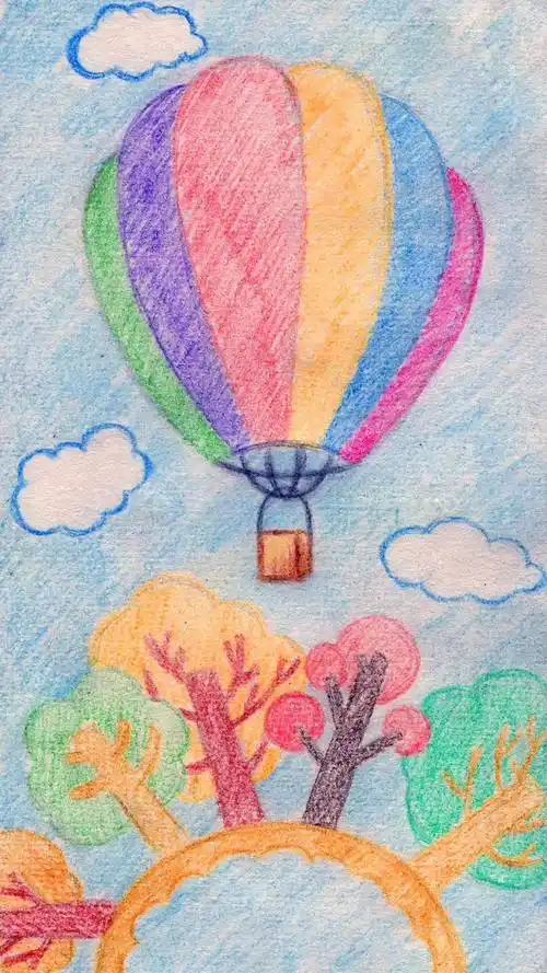 好漂亮的儿童绘画作品