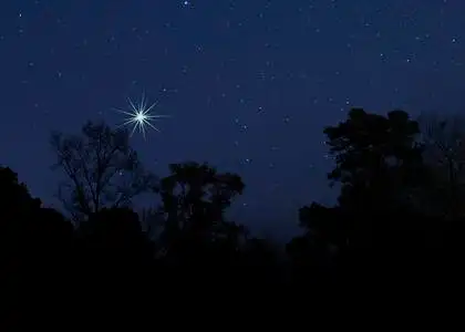 天上的星星图片