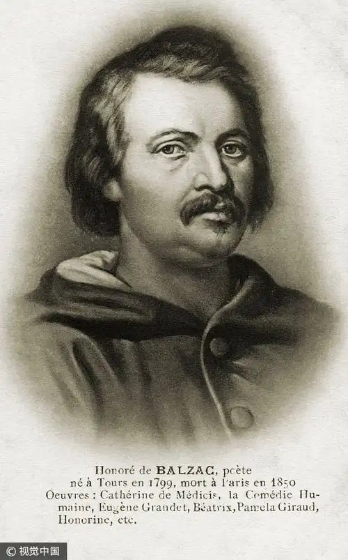 巴尔扎克曾每日学习15小时债务缠身过劳病逝终年52岁