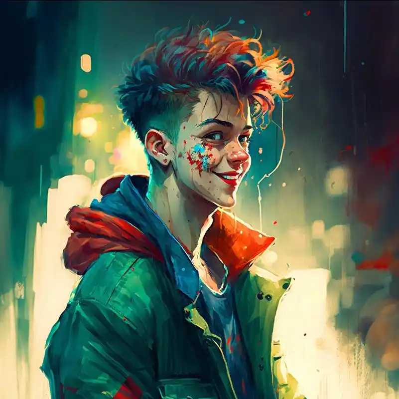 帅爆的那种小丑头像来了,治愈一切的笑容. 帅爆的那种小丑头像来了,治