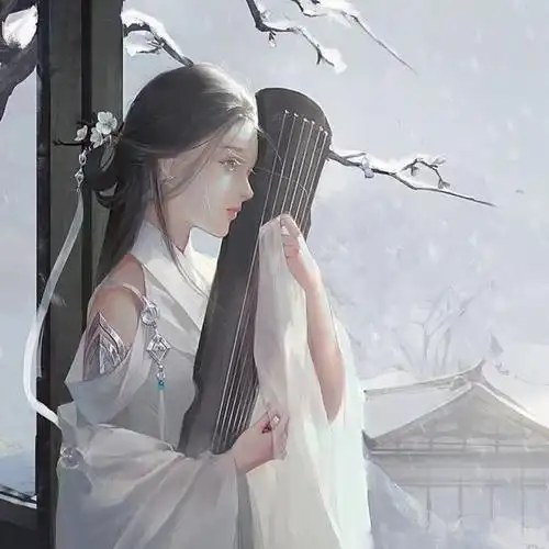 朱砂女生思念古风头像图片