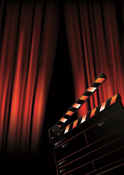 个性电影主题背景