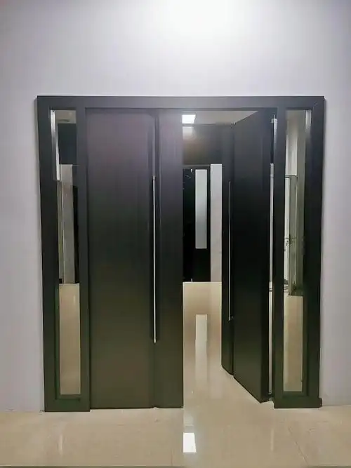 极简别墅入户门玻璃入户门别墅门窗