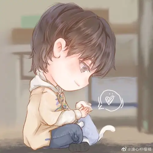 易烊千玺q版手绘