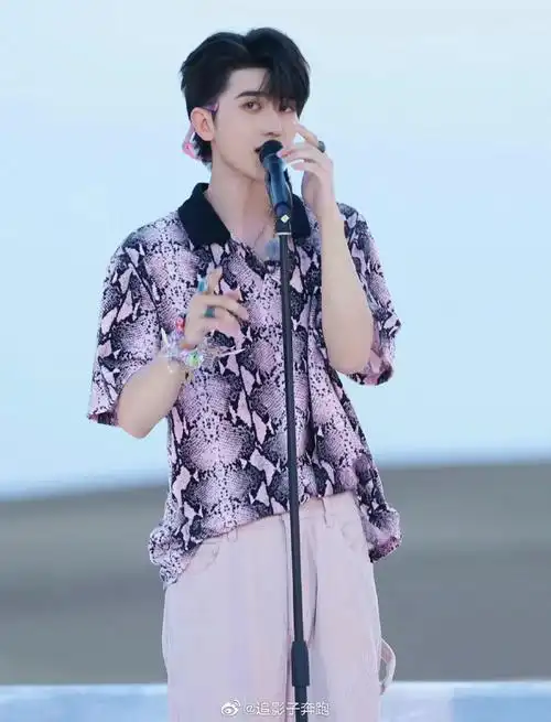 蔡徐坤衬衫上好多狗头