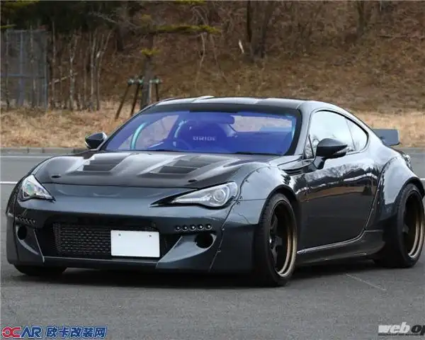 日本车友改装1jzgte引擎的丰田86