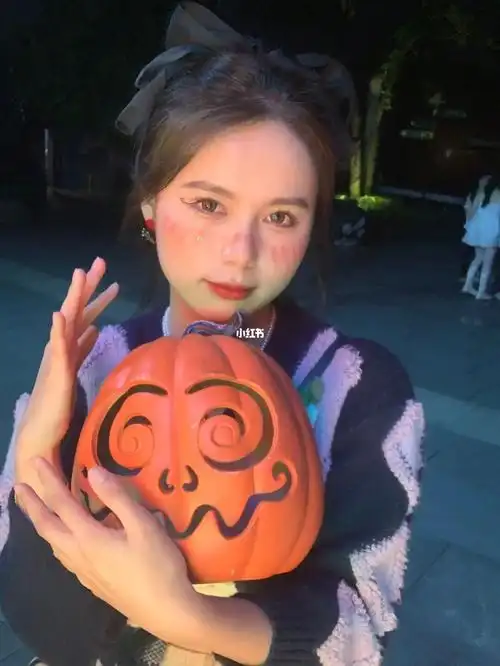 万圣节妆容可爱鬼