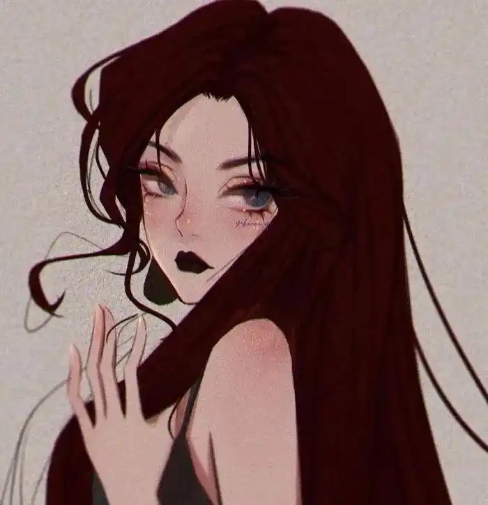 高冷御姐女生动漫头像