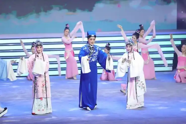 三对演员共唱锡剧珍珠塔高清视频