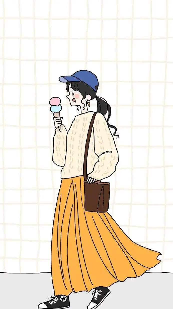 少女心清新萌甜系个性少女穿搭手绘无水. 来自miia兔收藏 - 微博