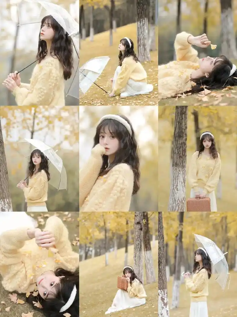 甜妹的万能拍照姿势