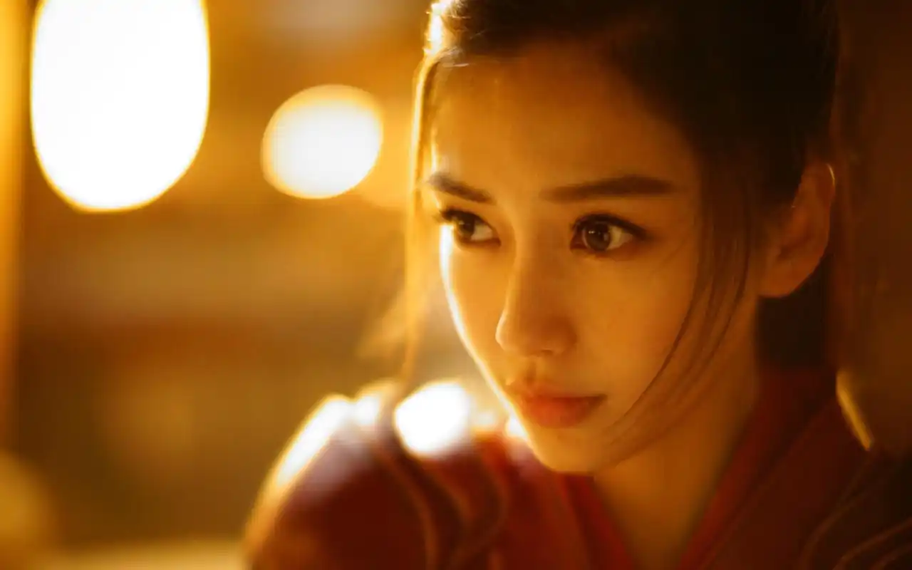 angelababy高清特写图片桌面壁纸下载