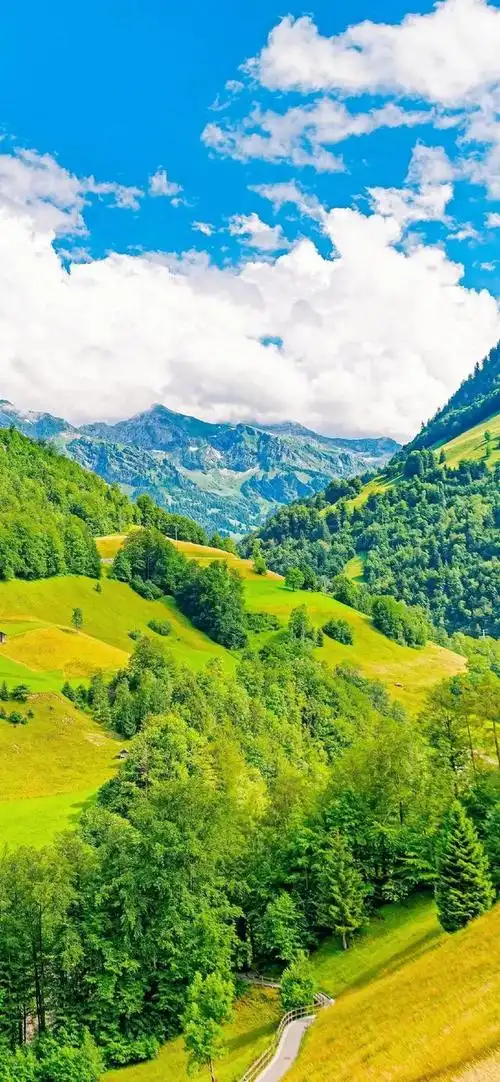 大自然之美,山水如画的四季风景