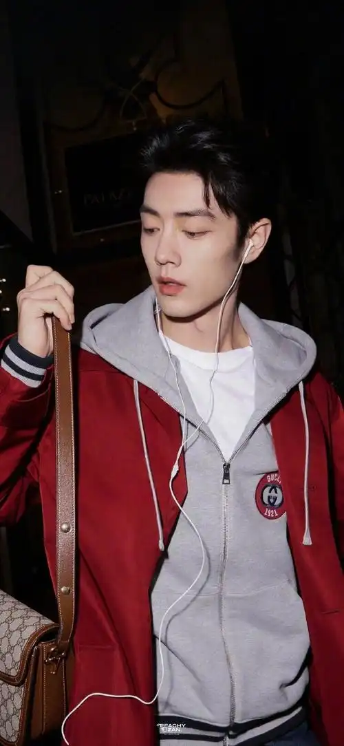 肖战没有技巧就是硬帅