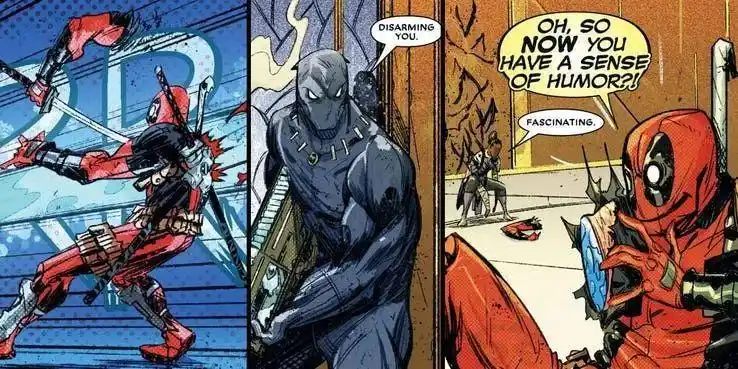 漫威最新漫画《死侍vs黑豹》:"漫威史上最羞耻共生体"超级英雄登场