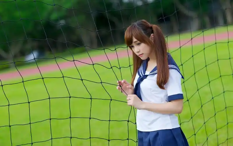 毕业季清纯可爱校园美女校服诱惑桌面壁纸第二辑