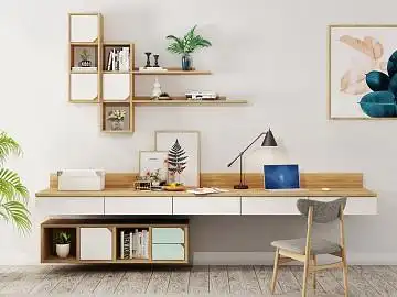 北欧吊柜开放格3d模型下载