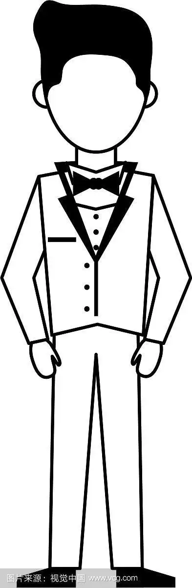 西装男图标形象