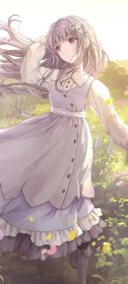 清纯动漫二次元少女清新魅力动人户外诱人写真