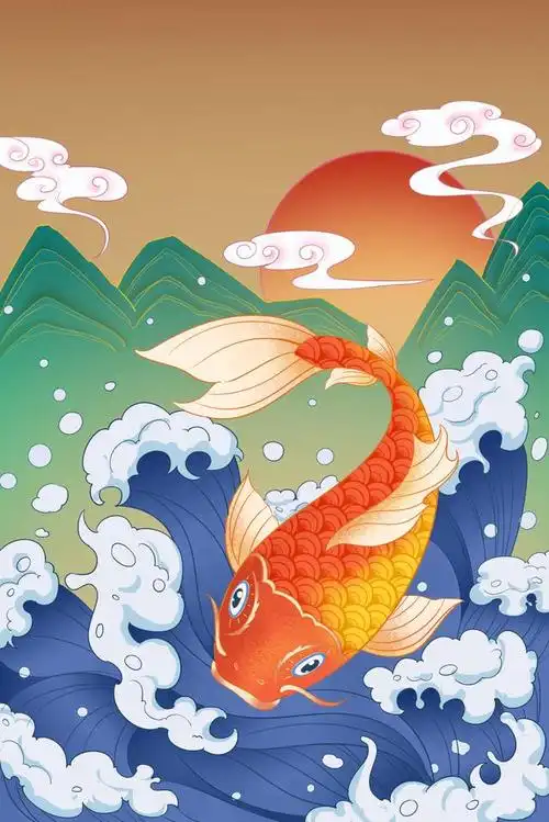 越来越多的人 把锦鲤作为逆转运势的吉祥物 转发以期给自己带来好运