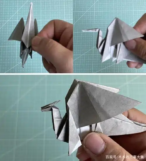 手工折纸:立体翼龙怎么折?详细教程来了