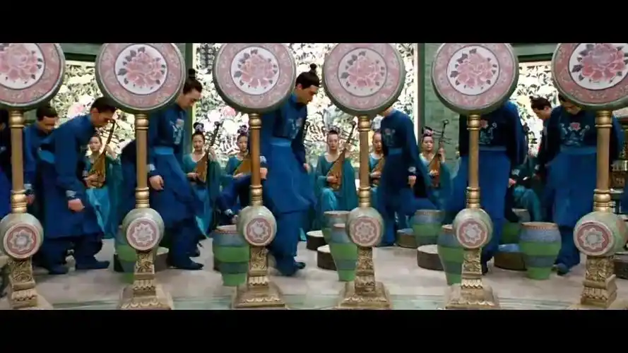 十面埋伏击鼓舞这段太经典了