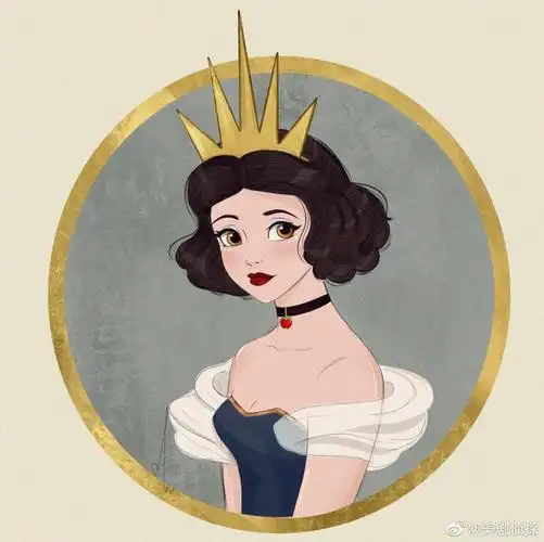迪士尼乐园· 迪士尼|高贵的迪士尼公主头像 复古头像任君选择767