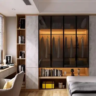 72元￥4820原价￥48200件玛格衣柜全屋定制整体简约轻法式侘寂风拱门