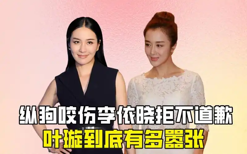 纵狗咬伤李依晓拒不道歉,叶璇到底有多嚣张?