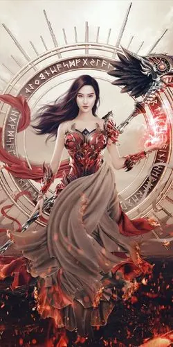 刘亦菲 手游天使纪元代言人游走在天堂与地狱的边缘,唯有黑暗可以击溃