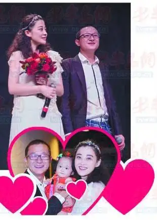 梅婷曾剑补办婚礼舞台上完成仪式 女儿快快亮相