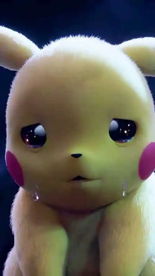 看到皮卡丘哭了,我好伤心!