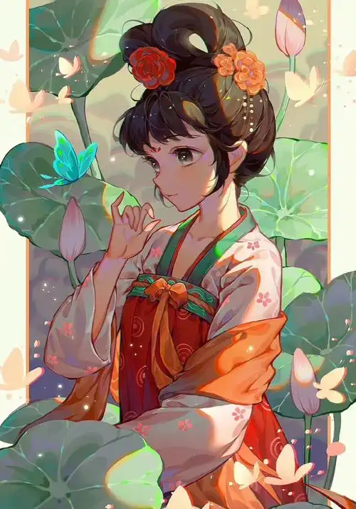 古风·民族风画师:大由由520 - 堆糖,美图壁纸兴趣社区