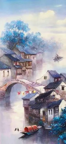 【星连文学社】广西诗人陈熠明:《烟雨江南》 _细雨