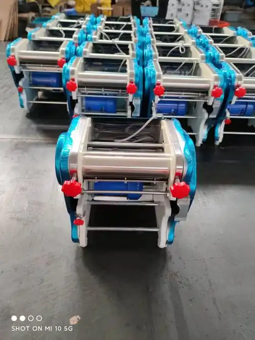 白水寺电动压面机新款全自动商用家用揉压一体不锈钢面条机擀面机白水