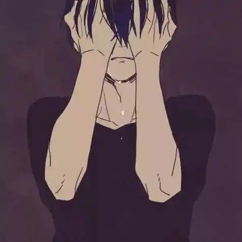 动漫趴着哭的男生头像 动漫头像图片大全 -【爱个性】