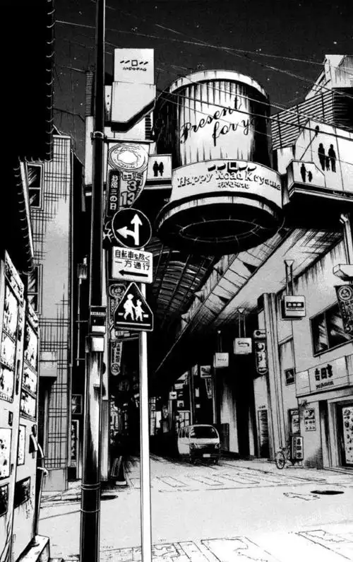 黑白漫画场景的魅力.