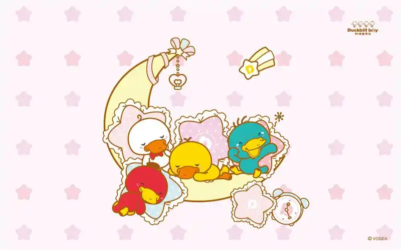 鸭嘴兽男孩宝贝系列插画