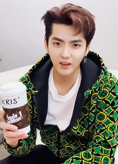 吴亦凡lv看秀图96