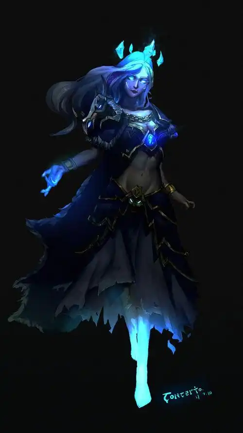 冰霜女巫吉安娜   画师 concerto