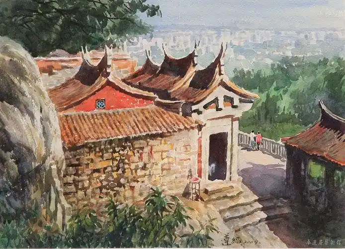 桑莲居画说刺桐泉州古迹水彩写生作品展
